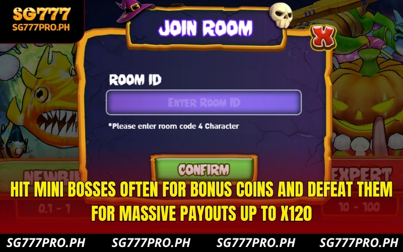 hit-mini-bosses-often-for-bonus-coins-and-defeat-them-for-massive-payouts-up-to-x120
